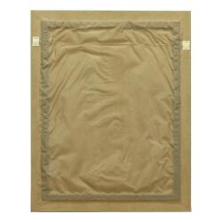 e38 EL İŞÇİLİĞİ HALI TÜCCARI ALÜMİNYUM M KABARTMA TABLO 58x74 cm-6386 - 3