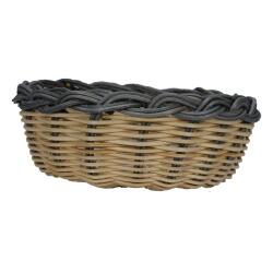 e38 EL İŞÇİLİĞİ HASIR İP SEPET ÖRGÜ 16*16 cm - 6184 - e38