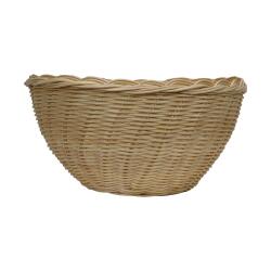 e38 EL İŞÇİLİĞİ HASIR İP SEPET ÖRGÜ 24*24 cm - 6175 - e38
