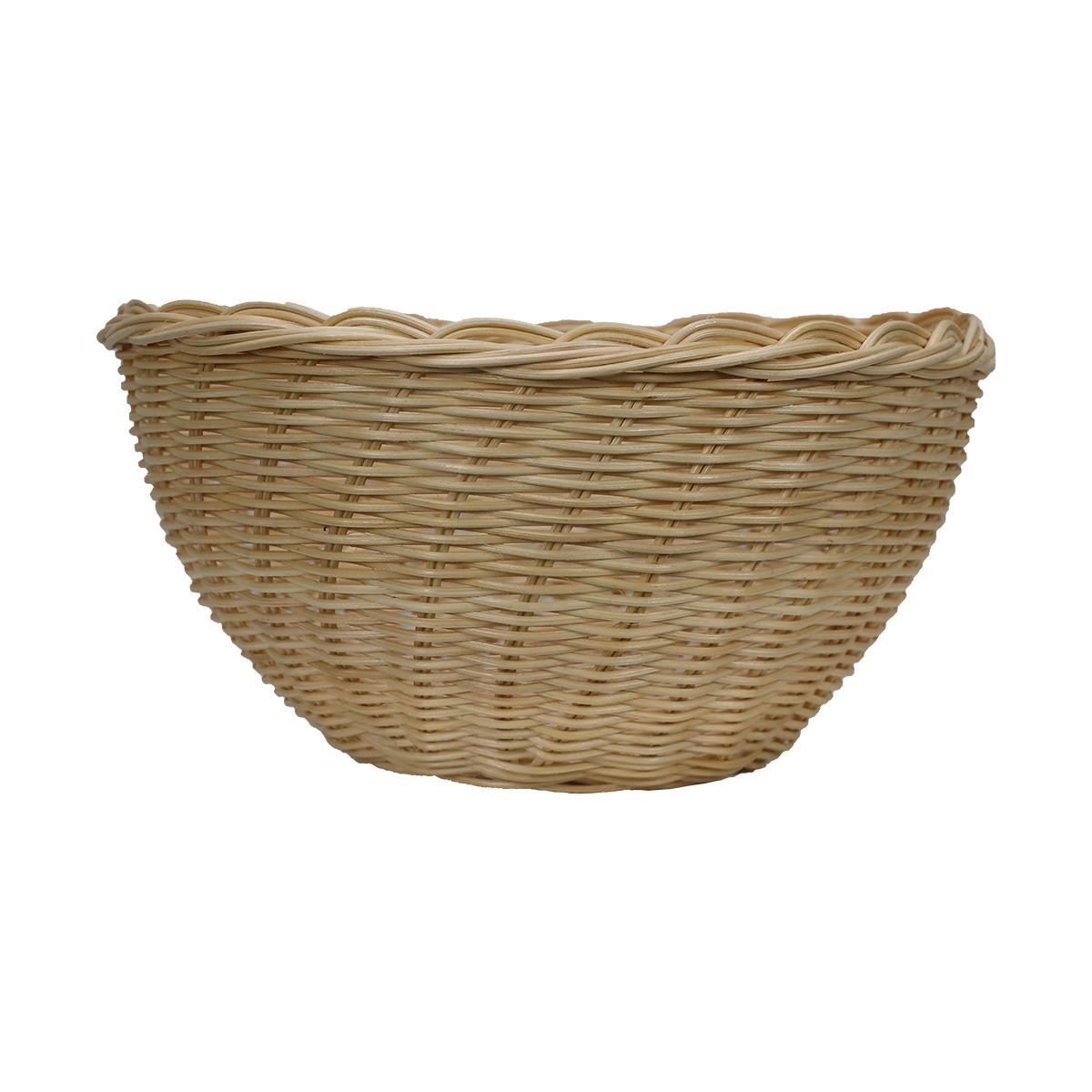 e38 EL İŞÇİLİĞİ HASIR İP SEPET ÖRGÜ  24*24 cm - 6175