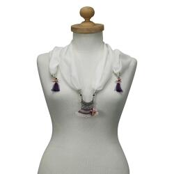 e38 EL İŞÇİLİĞİ İĞNE OYASI FULAR 142 cm - 6057 - e38