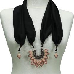 e38 EL İŞÇİLİĞİ İĞNE OYASI FULAR 190 cm-6389 - 3