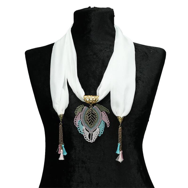 e38 EL İŞÇİLİĞİ İĞNE OYASI FULAR 190 cm-6393 - 1