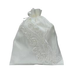 e38 EL İŞÇİLİĞİ İĞNE OYASI KESE 20*17 cm - 6147 - e38