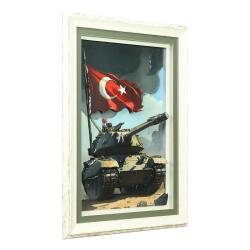 e38 EL İŞÇİLİĞİ KAĞIT RÖLYEF TABLO 63x86 CM - 6349 - 2