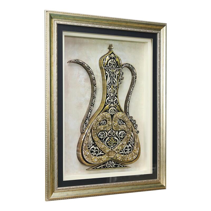 e38 EL İŞÇİLİĞİ KAĞIT ROLYEF TABLO 66x85 cm - 6225 - 2