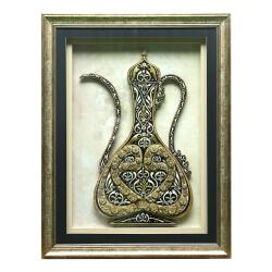 e38 EL İŞÇİLİĞİ KAĞIT ROLYEF TABLO 66x85 cm - 6225 - 1