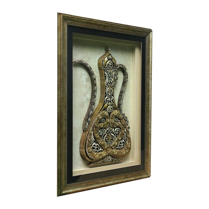 e38 EL İŞÇİLİĞİ KAĞIT ROLYEF TABLO 66x85 cm - 6225 - 3