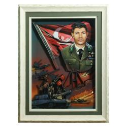 e38 EL İŞÇİLİĞİ KAĞIT RÖLYEF TABLO 66x86 CM - 6344 - e38