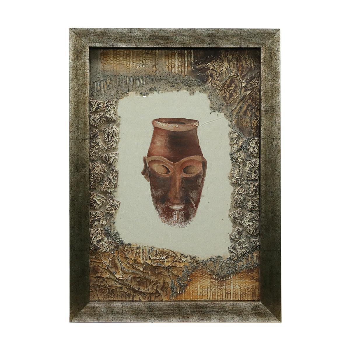 e38 EL İŞÇİLİĞİ KUMAŞ BOYAMA TABLO 70*50 CM -6433