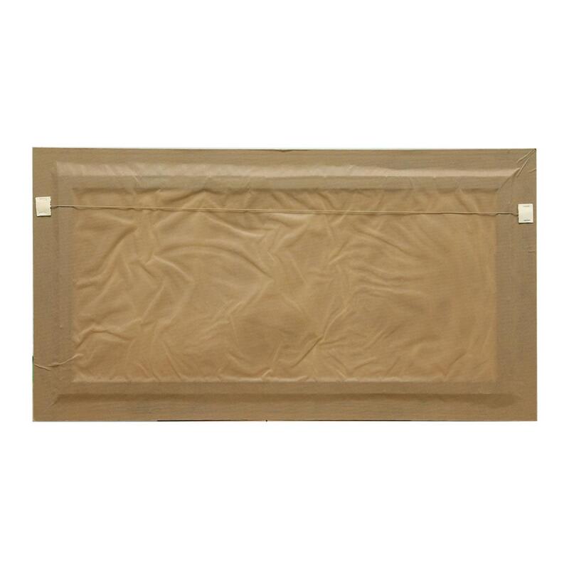 e38 EL İŞÇİLİĞİ TUNÇ ÇAĞI İDOLÜ - RİTONLAR ALÜMİNYUM KABARTMA TABLO 95*51 CM -6442 - 3