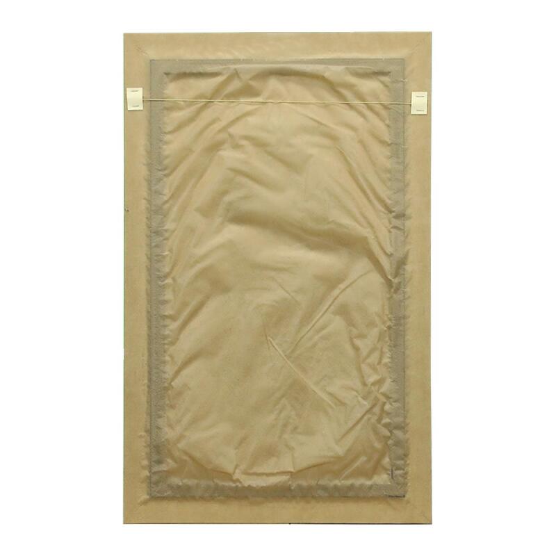 e38 EL İŞÇİLİĞİ KAPLUMBAĞA TERBİYECİSİ ALÜMİNYUM KABARTMA TABLO 48x77 cm-6385 - 3