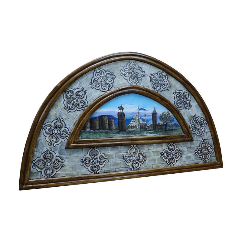 e38 EL İŞÇİLİĞİ KAYSERİ TEMALI SERAMİK TABLO 84*44 CM-6480 - 2