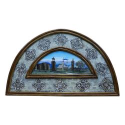 e38 EL İŞÇİLİĞİ KAYSERİ TEMALI SERAMİK TABLO 84*44 CM-6480 - e38