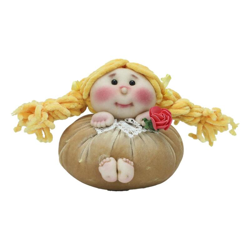 e38 EL İŞÇİLİĞİ KESE BEBEK 12 CM - 6241 - 1