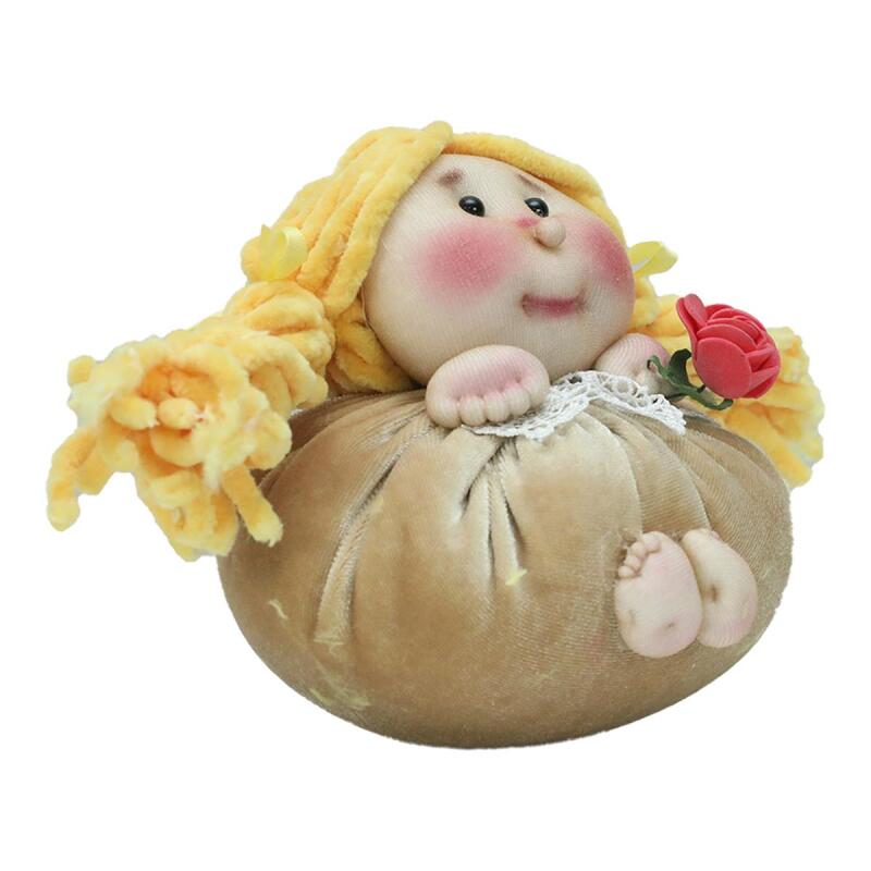 e38 EL İŞÇİLİĞİ KESE BEBEK 12 CM - 6241 - 2