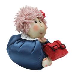 e38 EL İŞÇİLİĞİ KESE BEBEK 12 CM - 6243 - 2