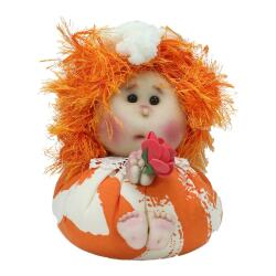 e38 EL İŞÇİLİĞİ KESE BEBEK 12 CM - 6245 - e38