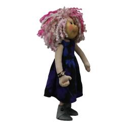 e38 EL İŞÇİLİĞİ KIZ ÇOCUĞU DEKOR BEBEK 33 cm - 6027 - 2