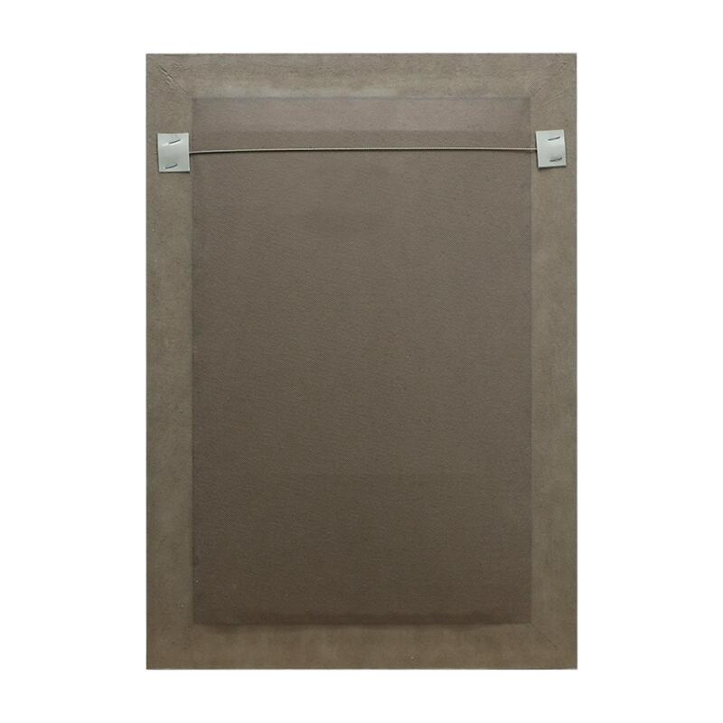 e38 EL İŞÇİLİĞİ KUFİ YAZI ALLAH LAFZI ELİF HÜSNİ HAT TABLO - 44*35 CM - 6563 - 3