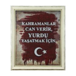 e38 EL İŞÇİLİĞİ KUMAŞ BOYAMA TABLO 104 x 89 cm - 6087 - e38