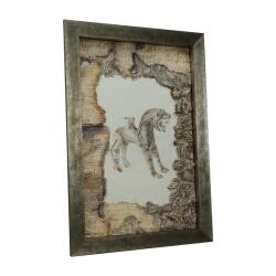 e38 EL İŞÇİLİĞİ KUMAŞ BOYAMA TABLO 70*50 CM -6478 - 2