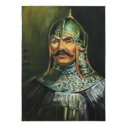 e38 EL İŞÇİLİĞİ l.ALAADDİN KEYKUBAT YAĞLI BOYA RESİM 70*50 cm - 6126 - e38