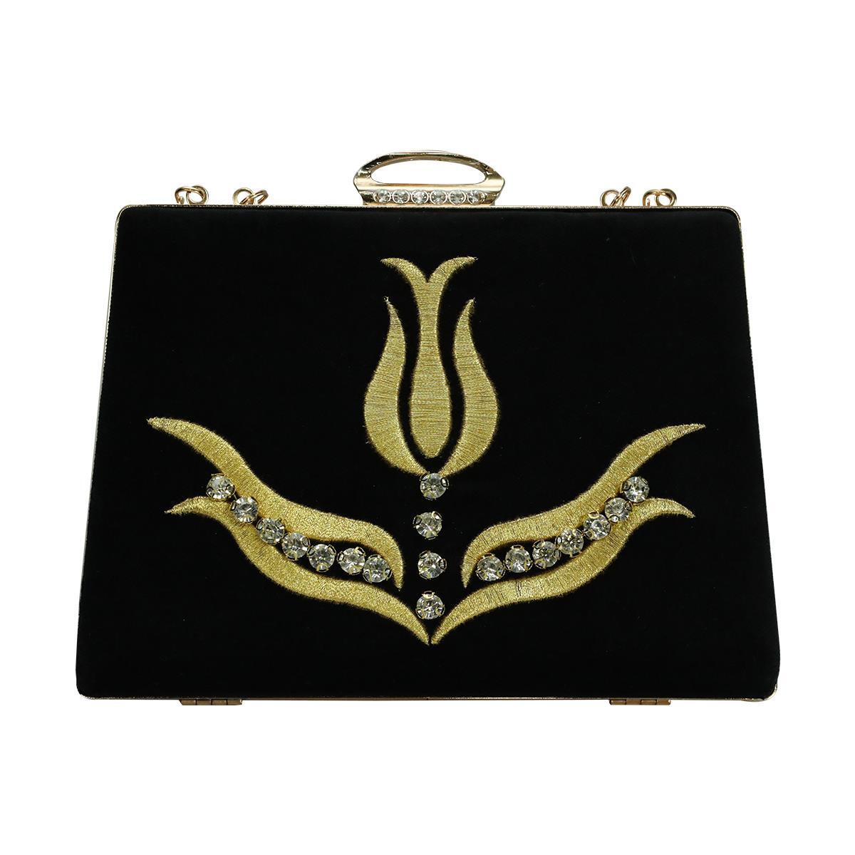 e38 EL İŞÇİLİĞİ MARAŞ İŞİ PÖRTFÖY ÇANTA 14x20 cm-6397