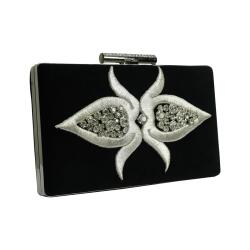 e38 EL İŞÇİLİĞİ MARAŞ İŞİ PÖRTFÖY ÇANTA 14x20 cm-6401 - 3