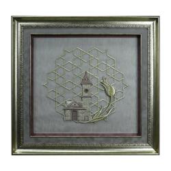 e38 EL İŞÇİLİĞİ MARAŞ İŞİ SAAT KULESİ TABLO 65*68 cm - 6510 - 1