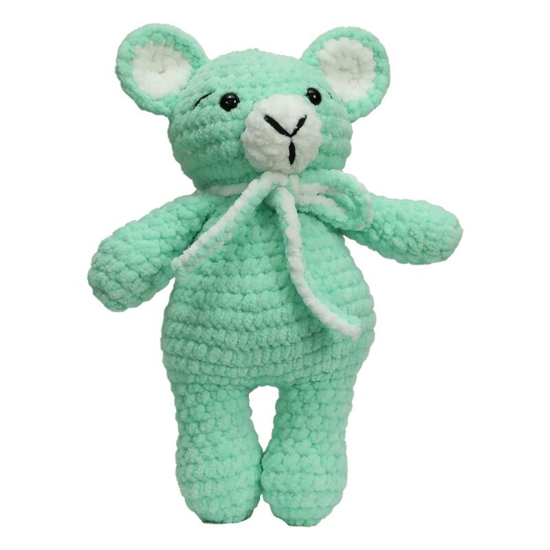 e38 EL İŞÇİLİĞİ PELUŞ AYI 23 CM - 6252 - 1