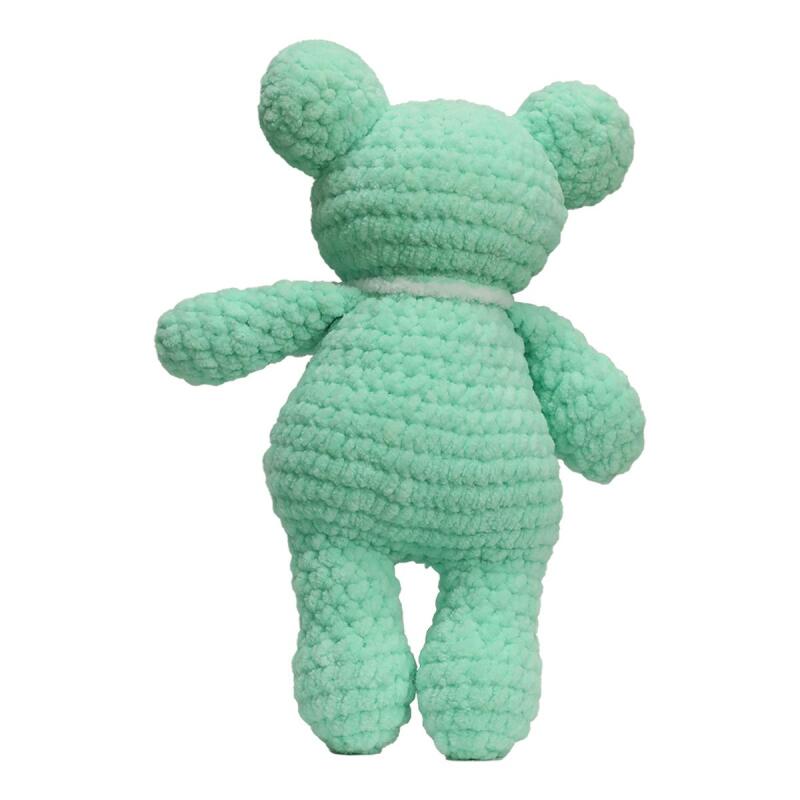 e38 EL İŞÇİLİĞİ PELUŞ AYI 23 CM - 6252 - 3