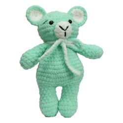 e38 EL İŞÇİLİĞİ PELUŞ AYI 23 CM - 6252 - 1