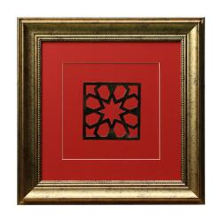 e38 EL İŞÇİLİĞİ PİRİNÇ TABLO 40*40 CM - 6451 - 1