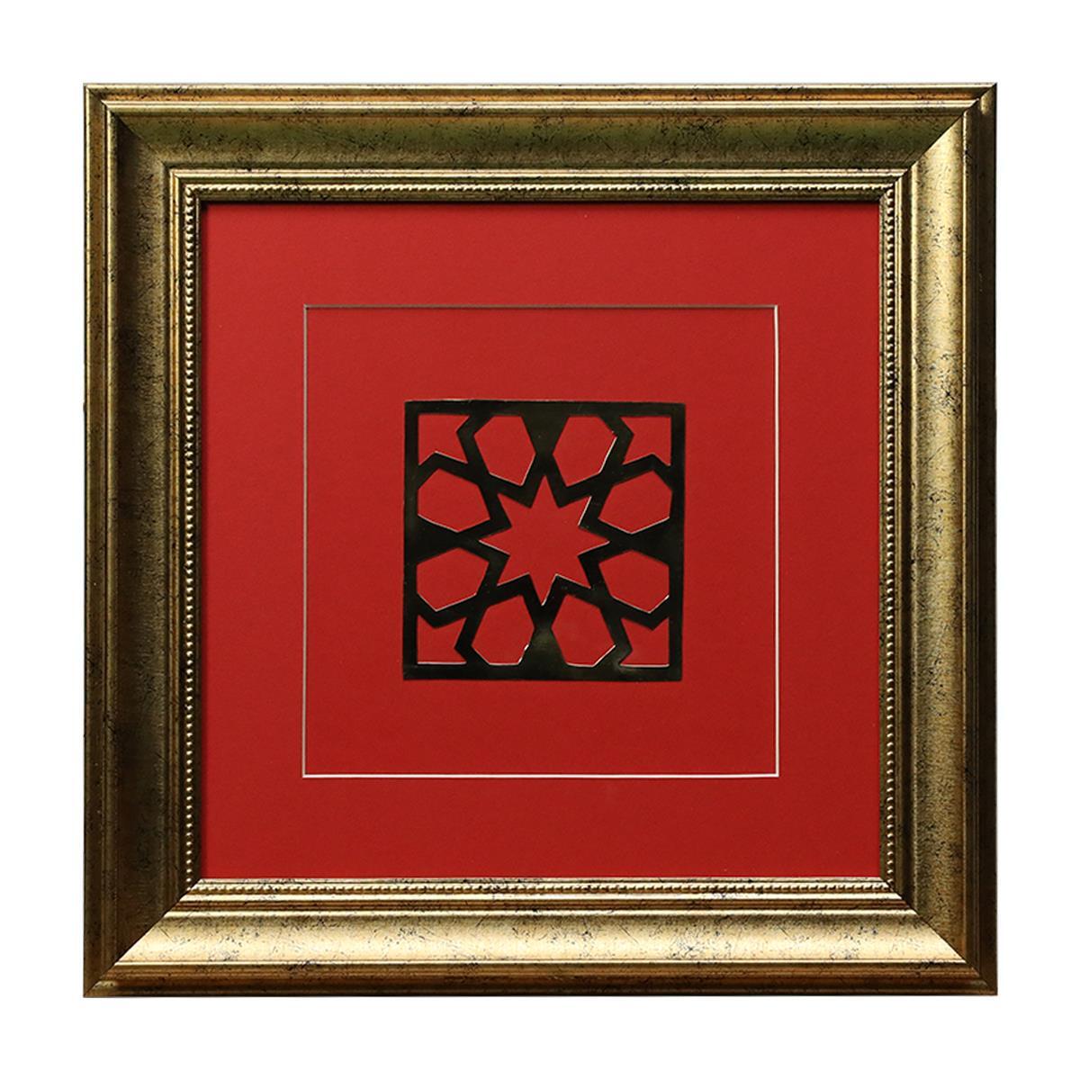 e38 EL İŞÇİLİĞİ PİRİNÇ TABLO 40*40 CM - 6451