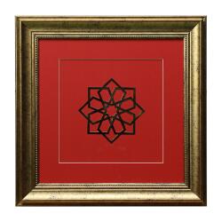 e38 EL İŞÇİLİĞİ PİRİNÇ TABLO 42*42 CM - 6449 - e38