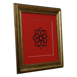 e38 EL İŞÇİLİĞİ PİRİNÇ TABLO 42*42 CM - 6449 - 2