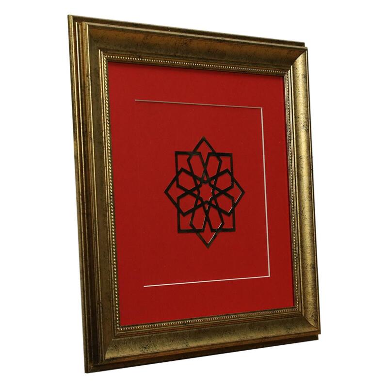 e38 EL İŞÇİLİĞİ PİRİNÇ TABLO 42*42 CM - 6449 - 2