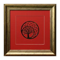 e38 EL İŞÇİLİĞİ PİRİNÇ TABLO 42*42 CM - 6450 - e38