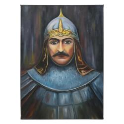e38 EL İŞÇİLİĞİ SULTAN MELİKŞAH YAĞI BOYA RESİM 70*50 cm - 6130 - e38