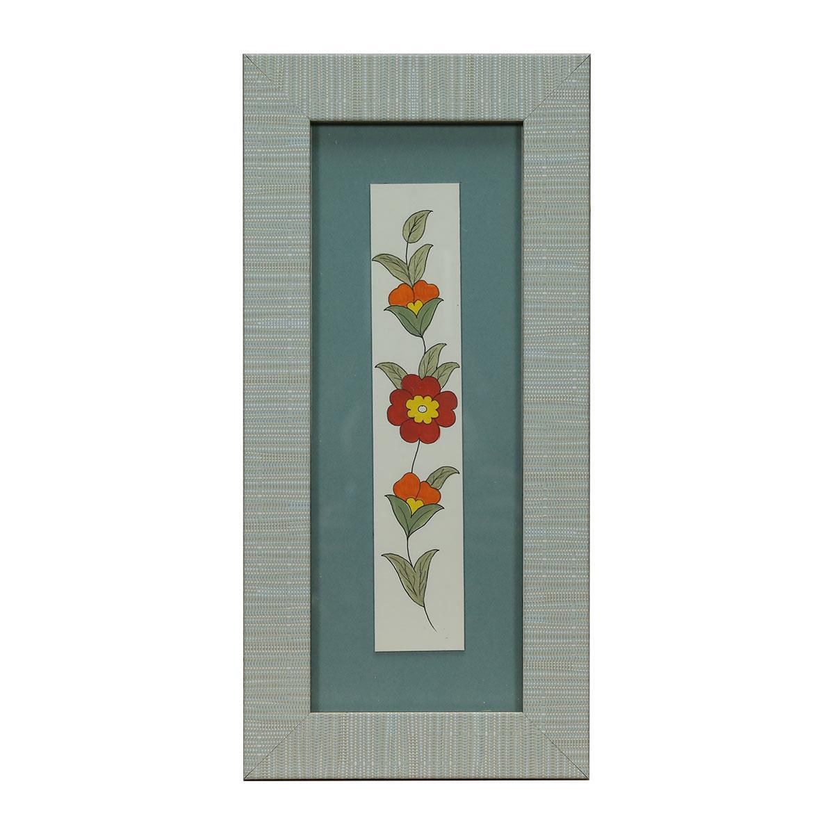 e38 EL İŞÇİLİĞİ SULU BOYA TABLO 32 x 15 cm - 6047