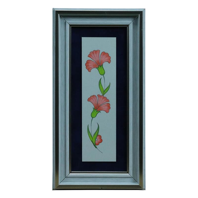 e38 EL İŞÇİLİĞİ SULUBOYA TABLO - 16*32 CM - 6529 - 1