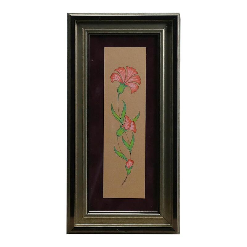 e38 EL İŞÇİLİĞİ SULUBOYA TABLO - 16*32 CM - 6536 - 1
