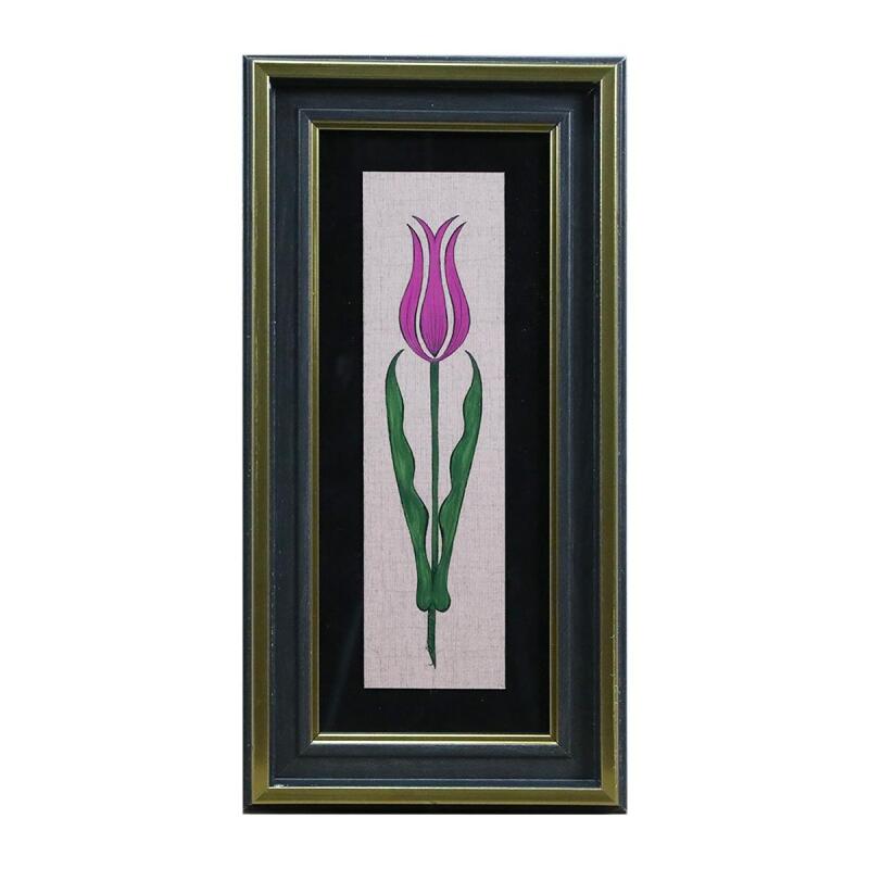 e38 EL İŞÇİLİĞİ SULUBOYA TABLO - 16*32 CM - 6537 - 1
