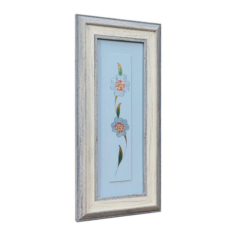 e38 EL İŞÇİLİĞİ SULUBOYA TABLO 16x32 cm - 6215 - 2