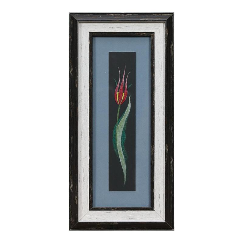 e38 EL İŞÇİLİĞİ SULUBOYA TABLO 16x33 cm - 6208 - 1