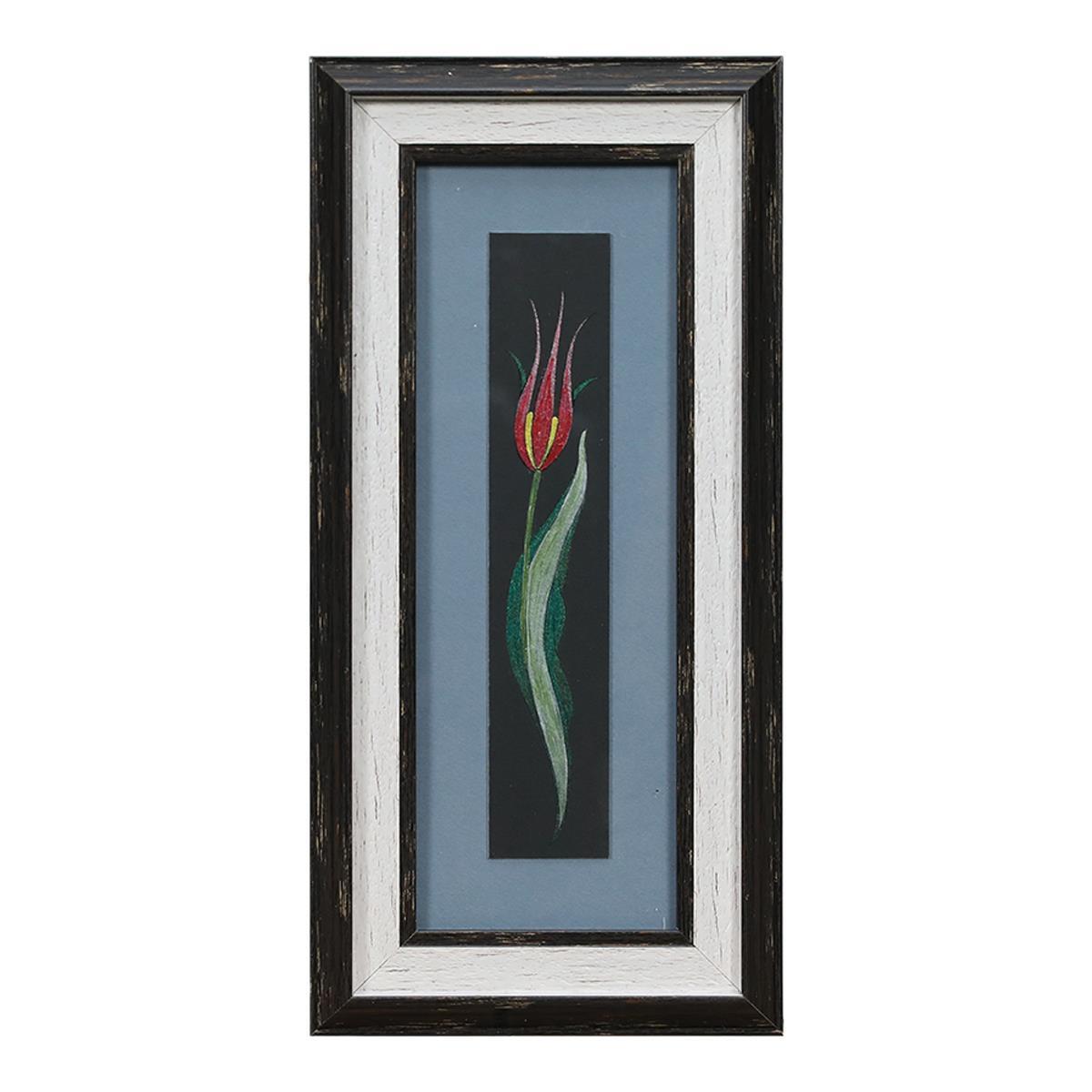 e38 EL İŞÇİLİĞİ SULUBOYA TABLO 16x33  cm - 6208