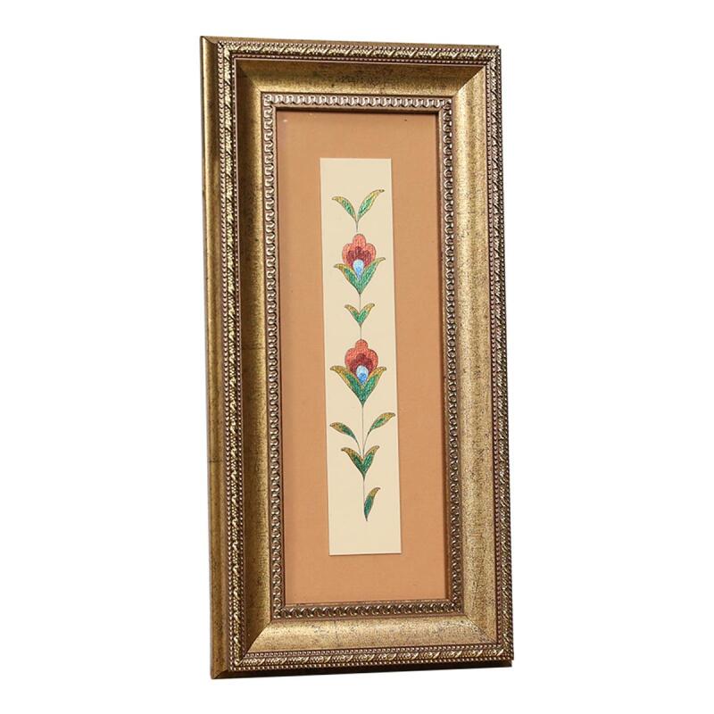 e38 EL İŞÇİLİĞİ SULUBOYA TABLO 16x33 cm - 6212 - 2