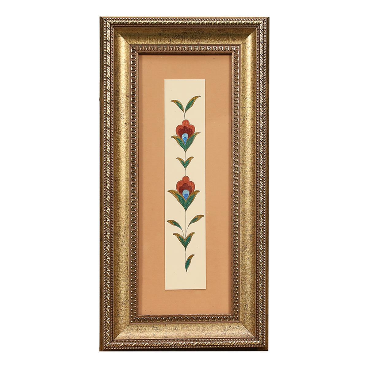 e38 EL İŞÇİLİĞİ SULUBOYA TABLO 16x33  cm - 6212