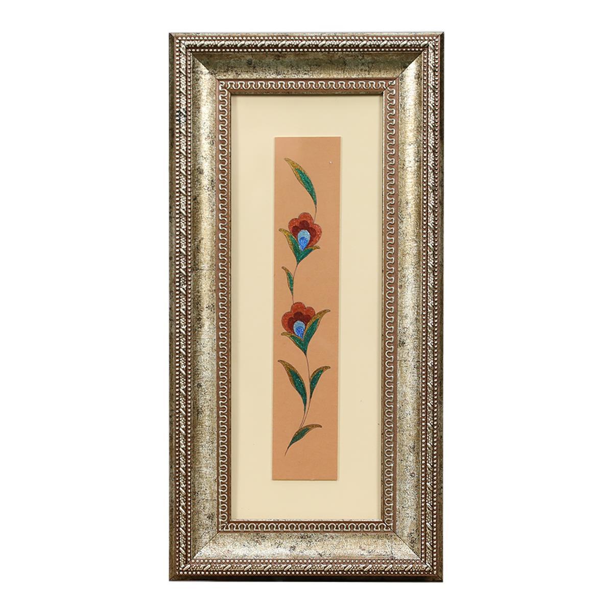e38 EL İŞÇİLİĞİ SULUBOYA TABLO 17x33  cm - 6207